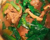 鶏レバーニラの赤ワイン煮作り方5写真