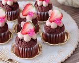 卵1個♡チョコカップケーキ作り方14写真