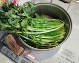 水菜とナメコのおひたし作り方1写真
