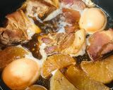 豚うで肉ブロックの角煮作り方3写真