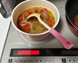 生姜風味のとろとろ中華春雨たまごスープ😋作り方3写真