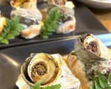 貝のお尻を安定させて焼く方法例えばサザエ作り方8写真