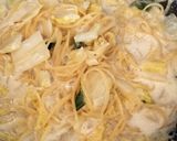 野菜たっぷり★ワンパン白菜パスタ作り方3写真