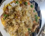 レンジ簡単中華風ペスカトーレ味炒飯弁当作り方10写真