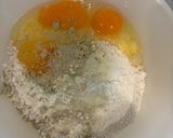 モロヘイヤお好み焼き作り方2写真