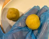 スイートポテトのころころドーナツ☆おやつにどうぞ作り方3写真