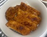 【我が家の定番】甘口汁だくカツ丼作り方2写真