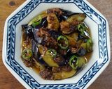 茄子みそ煮込み青唐辛子添え作り方4写真
