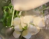 いかと三つ葉のかき揚げ作り方3写真