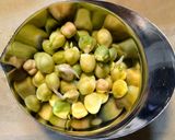 発芽ひよこ豆のカレー　乾燥豆で発芽します作り方4写真