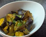 ナス大量消費！茄子のチーズ＆カレー麹炒め作り方4写真