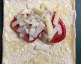 トマト玉ねぎチーズベーコンホットサンド作り方3写真