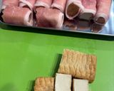 厚揚げの豚肉巻き油淋鶏（ユーリンチー）風作り方7写真