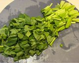 小松菜とにんじんのオムレツ風♩バター風味作り方1写真