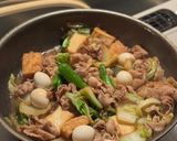 豚肉と厚揚げの肉豆腐作り方4写真
