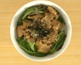 甘辛タレでご飯が進む♪鶏肉の照り焼き丼作り方6写真