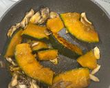 かぼちゃとまいたけの焼きびたし作り方5写真
