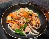 ごはんが進む！厚揚げと鶏もも肉の酢豚風作り方7写真