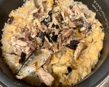 簡単　秋のサンマの炊き込みご飯作り方6写真