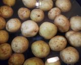新じゃがののり塩炒め作り方1写真