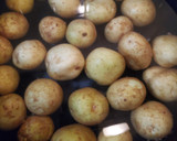 新じゃがののり塩炒め作り方1写真