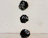 まっくろくろすけのキャラ弁作り方7写真