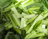☆小松菜と鶏むね肉で簡単野菜炒め☆作り方3写真