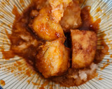 冷凍唐揚げを使ったピリ辛おろし唐揚げ丼作り方4写真