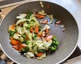 今夜の夕飯に野菜の簡単炒め作り方5写真