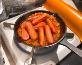 おうちで簡単♪カリーブルスト風ウインナー作り方4写真