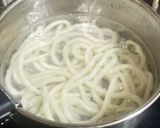 明太バター醬油うどん作り方1写真