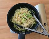 ズッキーニとアーモンドのレモンパスタ作り方5写真