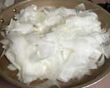 フライパンで　まっしろ蒸し鍋作り方2写真