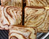 キャラメルマーブル食パン作り方10写真