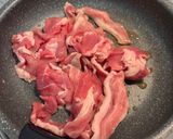 一人暮らし男子必見👦🏻豚キムチ丼作り方1写真