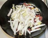 コンビーフと白菜のパスタ作り方5写真