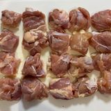 究極の唐揚げ2種同時に【塩にんにく＆鶏ガラ醤油】作り方2写真