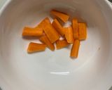 お一人様簡単梅チャプチェ味豆腐野菜炒め作り方5写真
