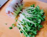 ＊合鴨のパストラミとカイワレ和風サラダ＊作り方2写真