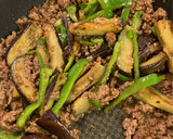 ナスと挽肉の中華風みそ炒め★作り方10写真