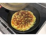 はんぺんと山芋のふんわりお好み焼き★動画作り方21写真