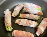 豚肉のレタスとチーズ巻き作り方5写真