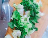 ＊青梗菜と焼豚とメンマの炒め物＊作り方2写真