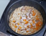 不器用煮豚チャーシュー残り汁炊き込みご飯作り方2写真