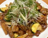 余り野菜と鶏肉で作る！味噌ポン酢炒め作り方8写真
