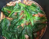 簡単今日の夕飯！厚揚法蓮草茸餡かけ！副菜作り方4写真