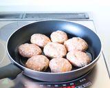 ふわシャキな【豚キムチつくね バーグ】作り方5写真