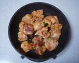 フライパンでカラッと焼き鶏♪作り方5写真