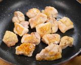 行列の☆とろとろ甘酢の甘辛鶏ごぼう定食🤩作り方5写真