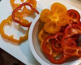 簡単かわいい＊パプリカの肉詰め作り方1写真